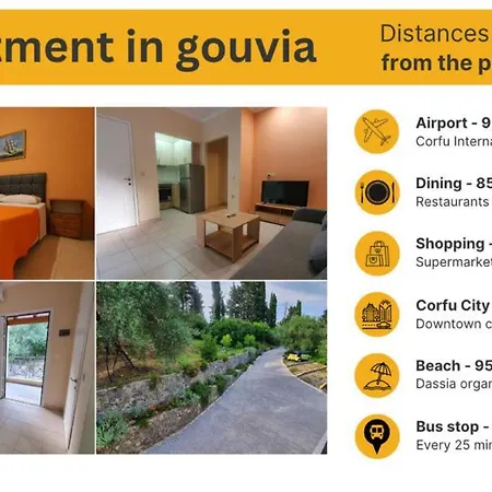 Apartment Fotis And Linda 3 Or 4 In Corfu Gouvia